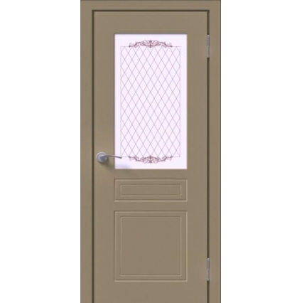 Дверь межкомнатная Эмаль ПО-1 Капучино